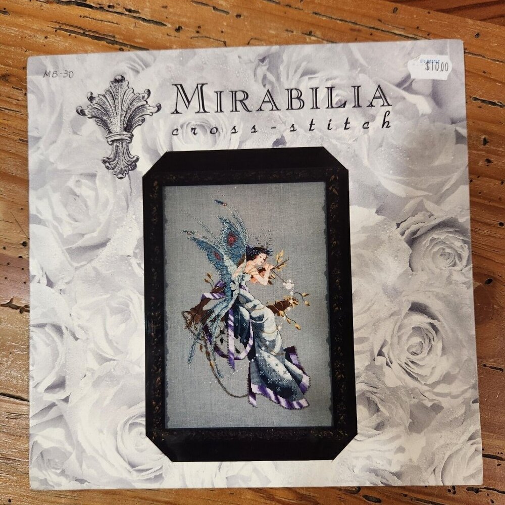 Mirabilia Cross Stitch Pattern NEW A‎ Midsummer Night's Fairy 1997 Sealed MD30 - Picture 2 of 4